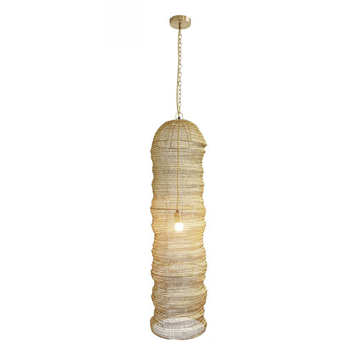 Canada 1 Light 12 inch Gold Pendant Ceiling Light